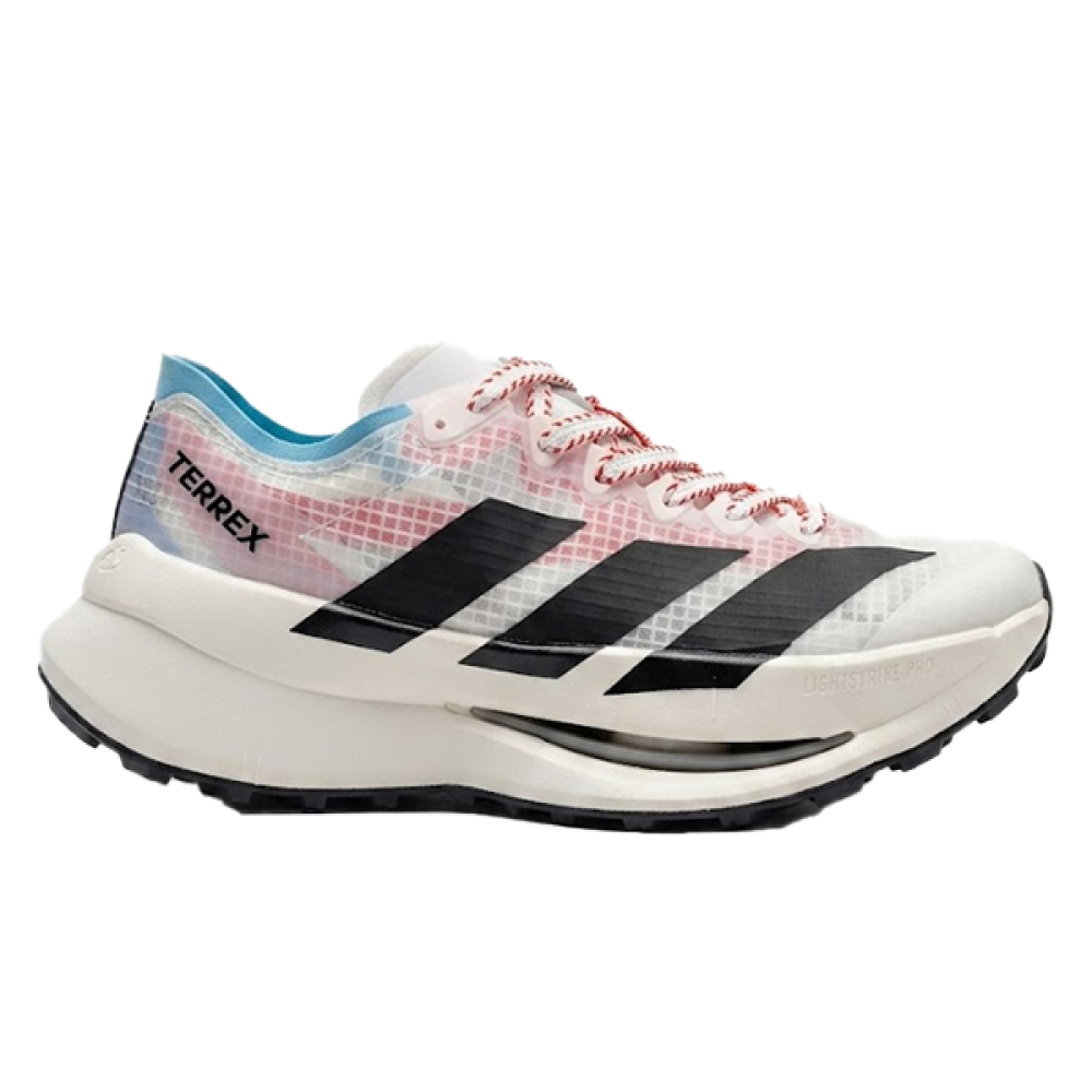Adidas Terrex Speed Ultra 2 Blanc avec accents rouges et bleus