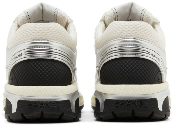 Chanel CC Runner White Silver