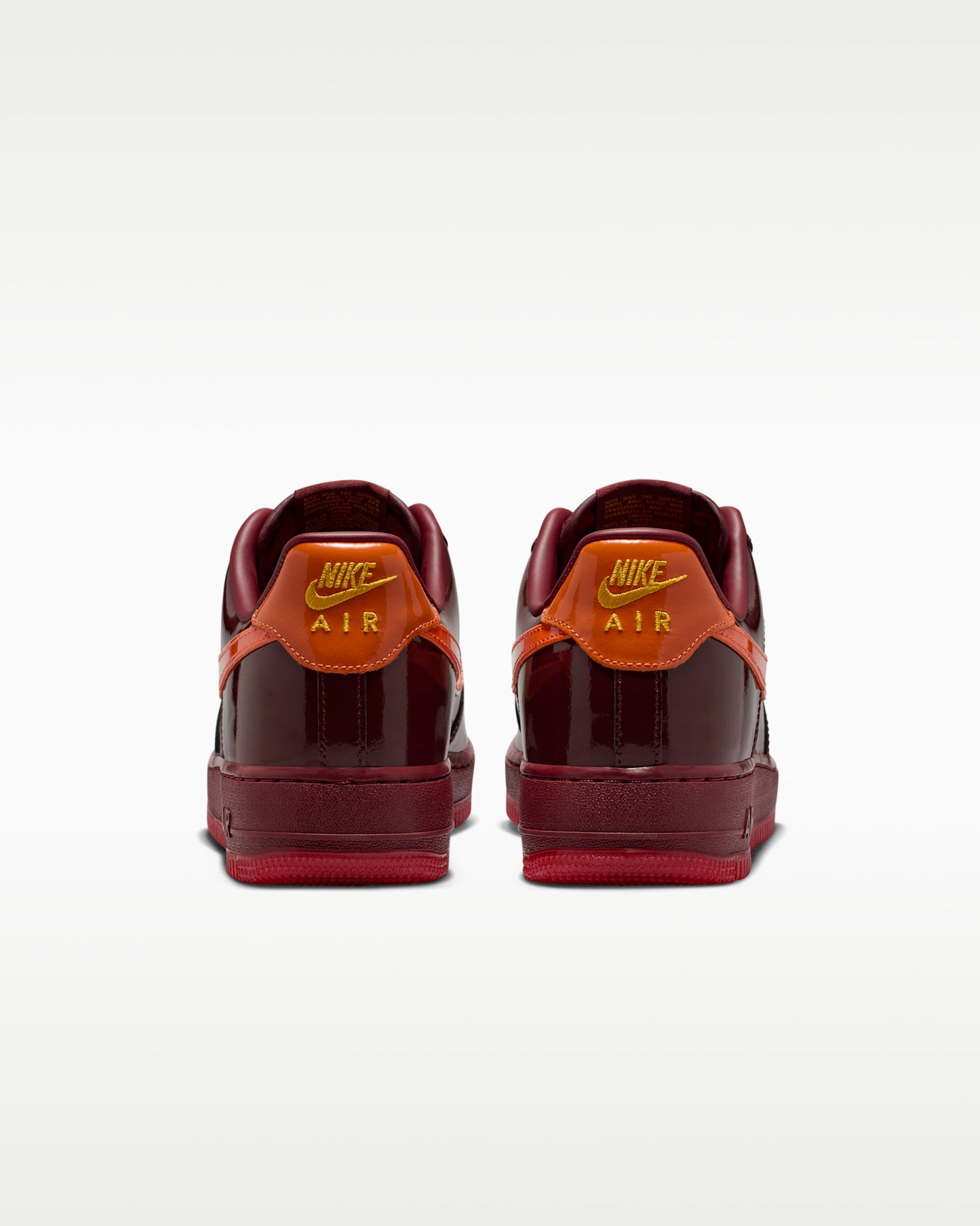 Nike Air Force 1 Low QS Patent "Dark Team Red