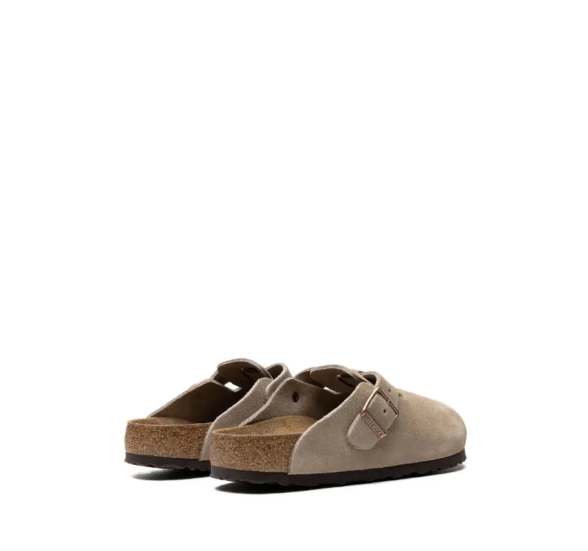 Birkenstock sandales sabots Boston en daim