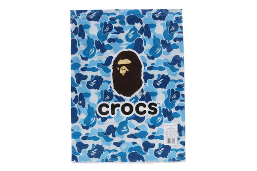 BAPE X CROCS BLUE