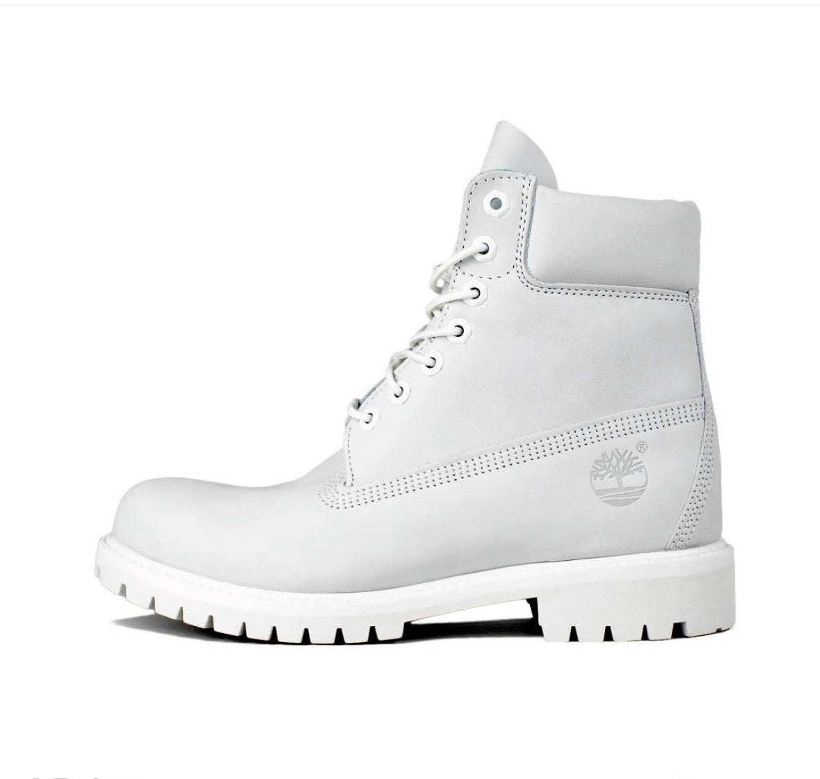 Timberland 6-inch Premium Boots in ‘Ghost White’