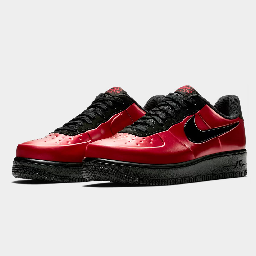 NIKE AIR FORCE 1 FOAMPOSITE GYM RED