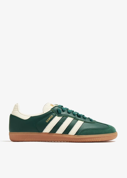 ADIDAS SAMBA OG COLLEGIATE GREEN CREAM WHITE