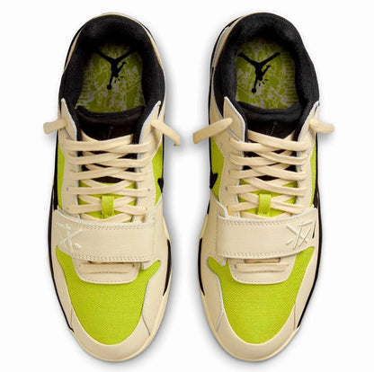 Jordan
x Travis Scott baskets Jumpman Jack TR 'Muslin/Black/Bright Cactus'