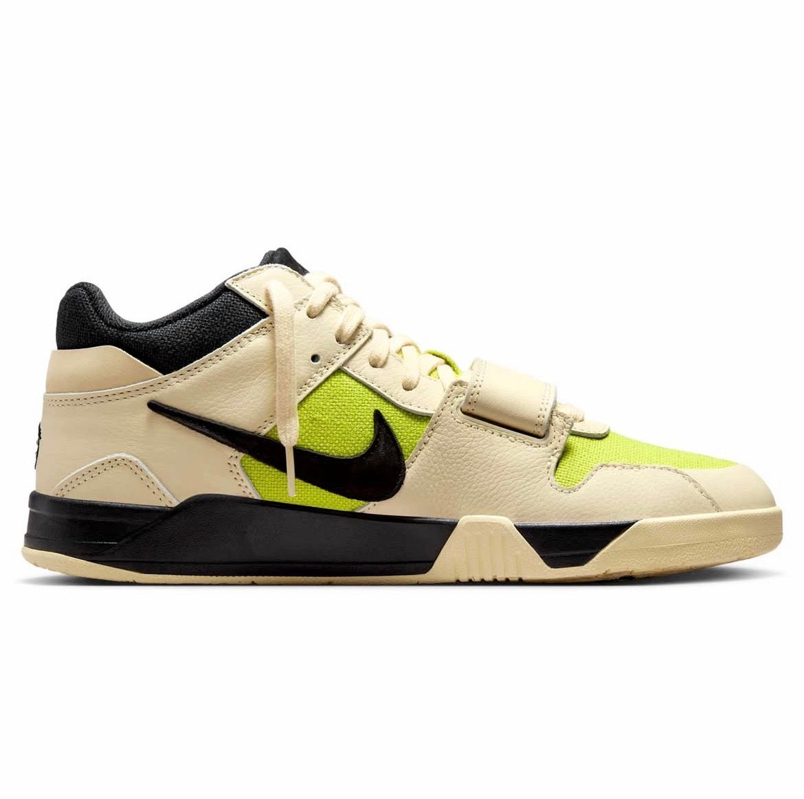 Jordan
x Travis Scott baskets Jumpman Jack TR 'Muslin/Black/Bright Cactus'