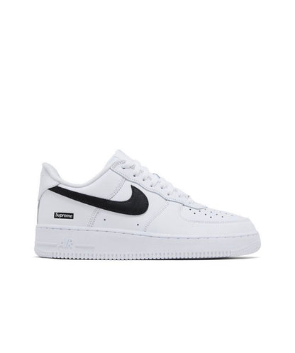 NIKE AIR FORCE 1 LOW SUPREME WHITE BLACK