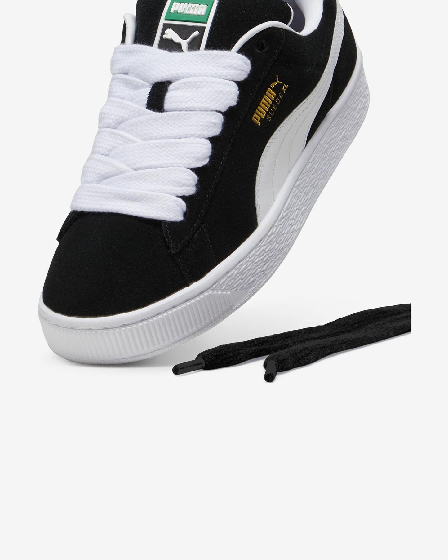 Puma Suede XL noir foncé blanc