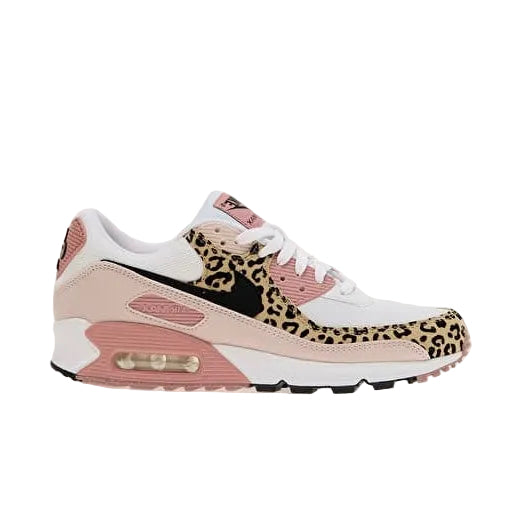 NIKE W AIR MAX 90
White/ Black-Silt Red-Rust Pink