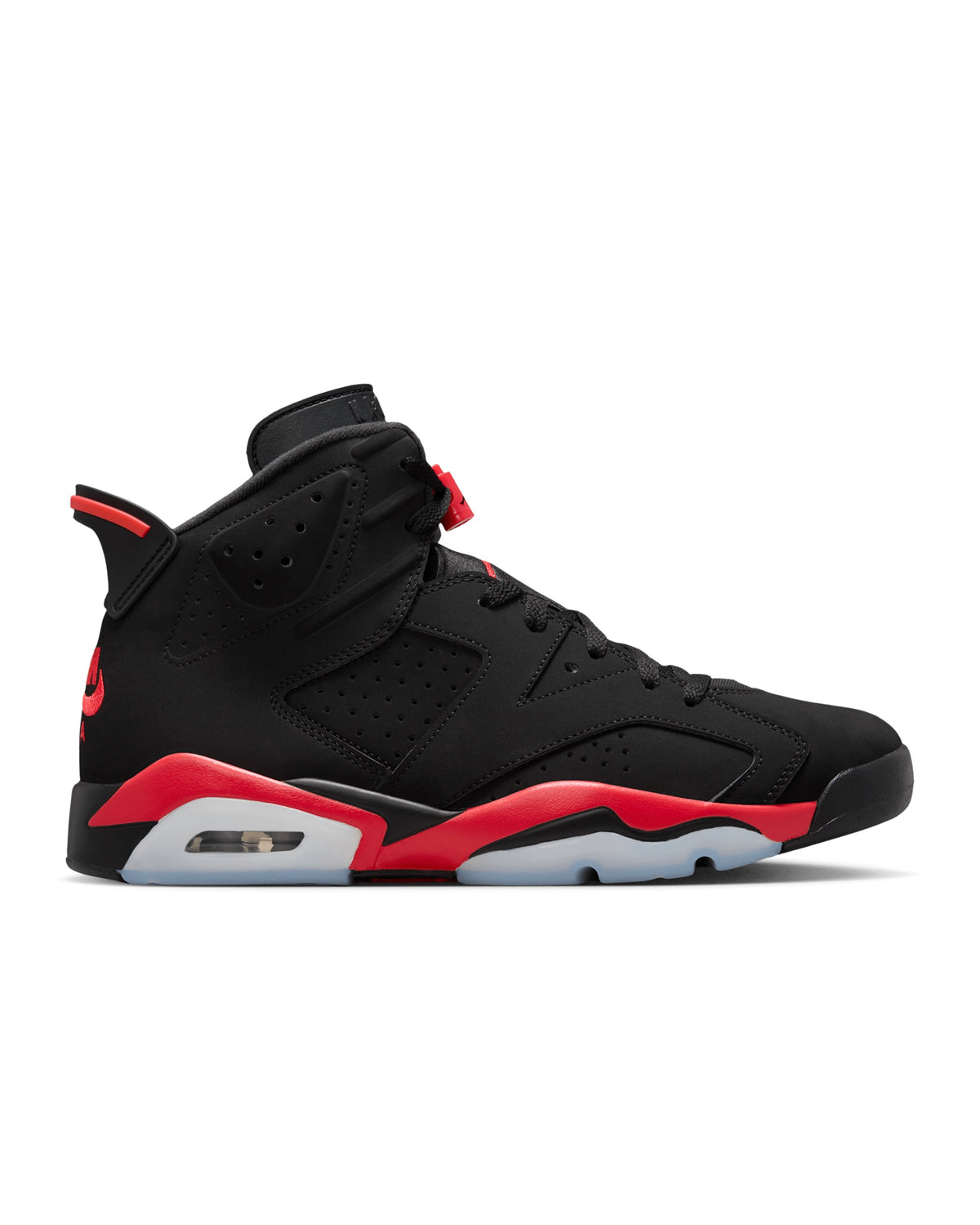Air Jordan 6 Retro « Infrared Salesman »
Black and Light Crimson