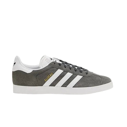 ADIDAS GAZELLE
Solid Grey/ White/ Gold Metallic
