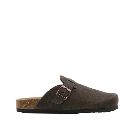 Birkenstock sandales sabots Boston en daim