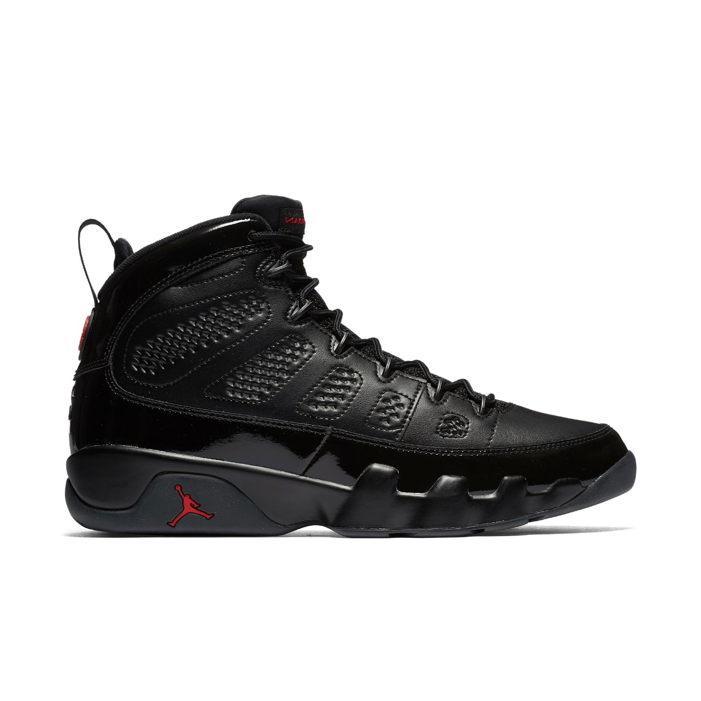 AIR JORDAN 9
BLACK/UNIVERSITY RED