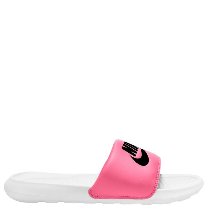 Nike Diapo Victoria One
Femmes –  Blanc/Noir-coucher de soleil Pulse