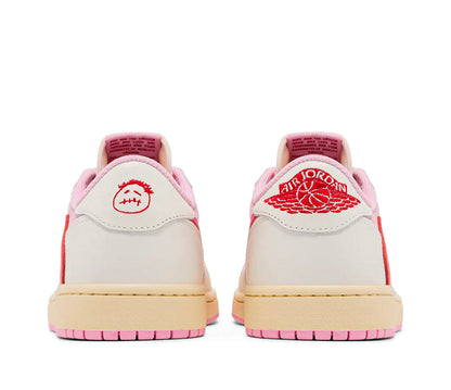 Air Jordan 1 Retro Low OG SP Travis Scott Sail Tropical Pink