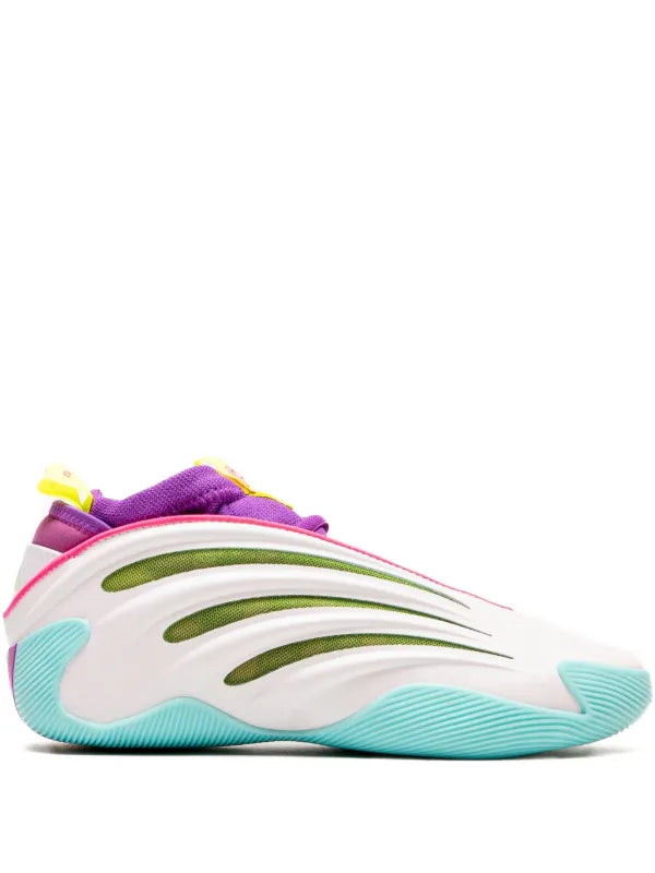 Adidas baskets Harden Vol. 9 'White/Lucid Lime/Lucid Pink