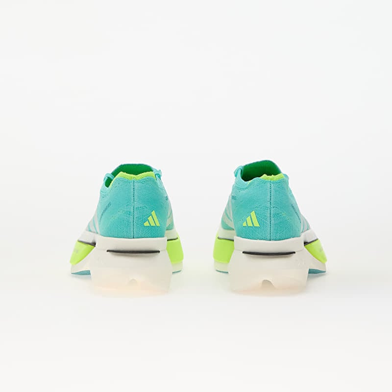 ADIDAS ADIZERO PRIME X3 STRUNG RUNNING
Flash Aqua/ Zero Met./ Lucid Lemon