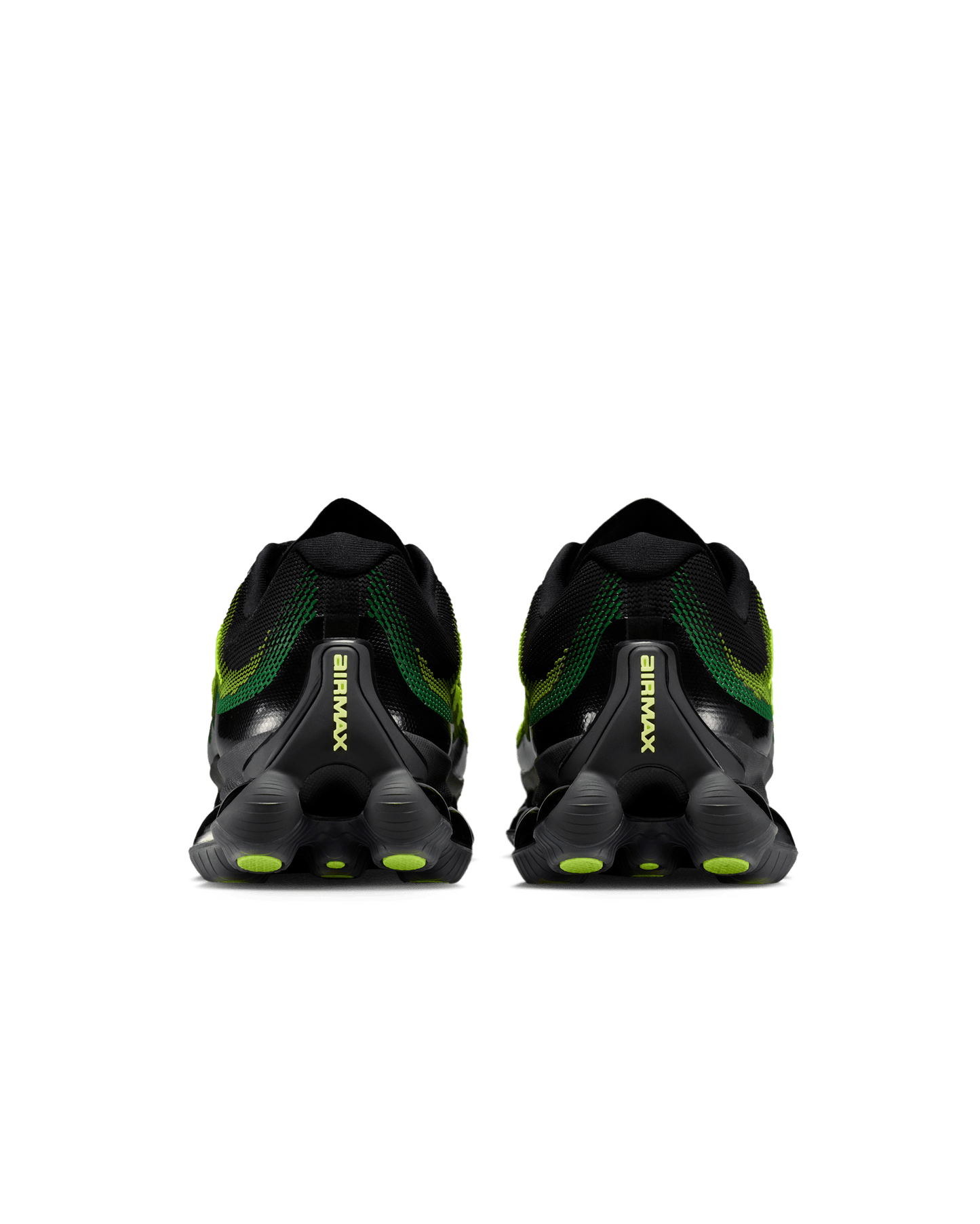NIKE AIR LIQUID MAX BLACK GREEN APPLE