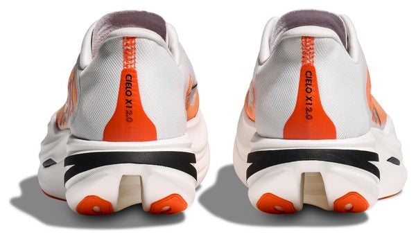 Hoka Cielo X1 2.0 Blanc/Rouge Unisexe