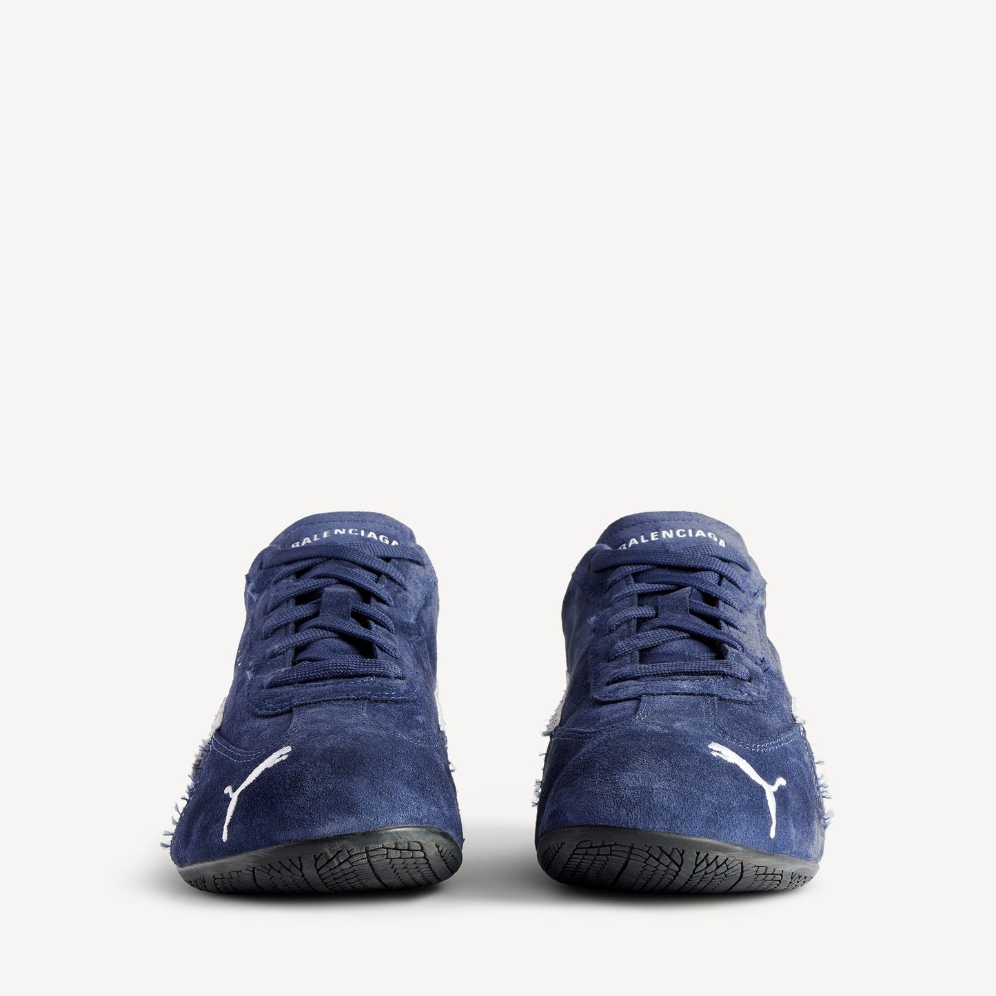 SPEEDCAT EN SUÈDE BALENCIAGA EN BLEU MARINE/BLANC/NOIR