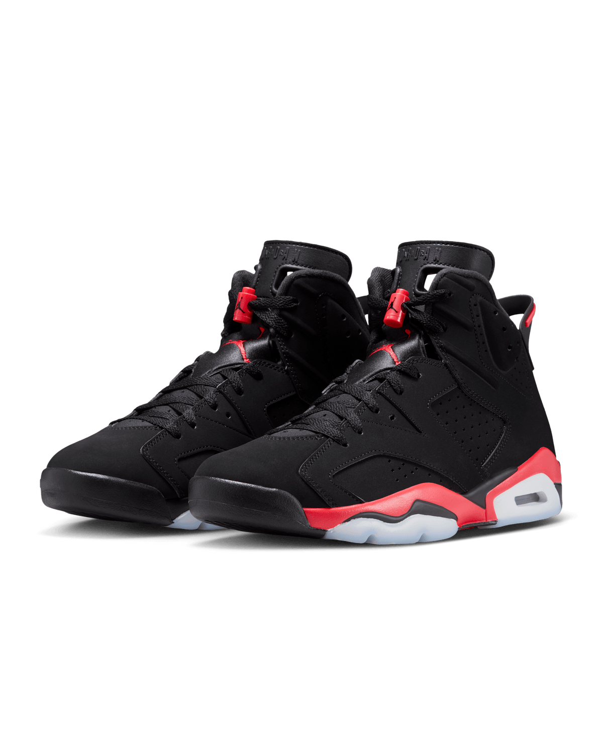 Air Jordan 6 Retro « Infrared Salesman »
Black and Light Crimson