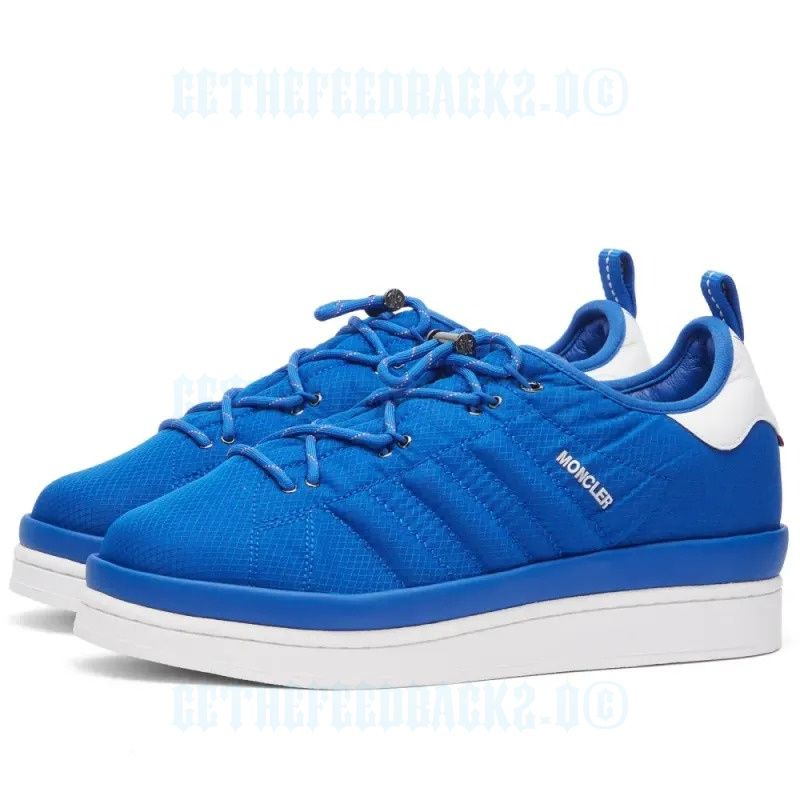ADIDAS CAMPUS X MONCLER BLEU ROI