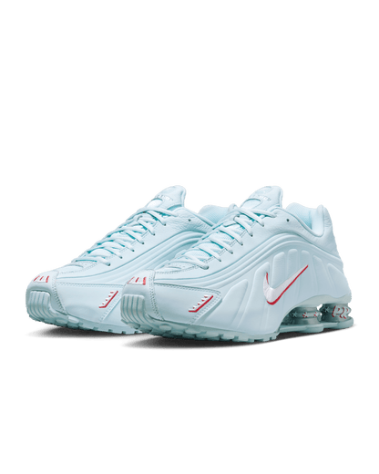 Nike Shox R4 Puerto Rico
GLACIER BLUE/WHITE-UNIVERSITY RED-METALLIC SILVER