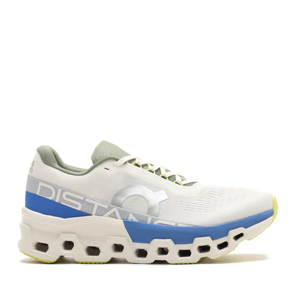 On Cloudmonster 2 DISTANCE 1 White | Lapis