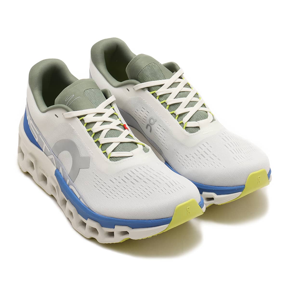 On Cloudmonster 2 DISTANCE 1 White | Lapis