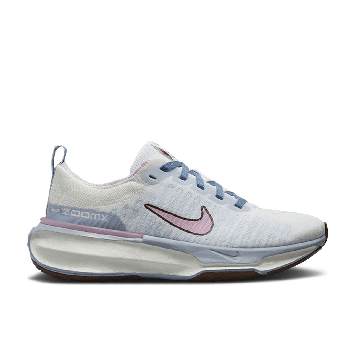 NIKE ZOOMX INVINCIBLE RUN 3 BLUE WHISPER MEDIUM SOFT PINK WOMENS
