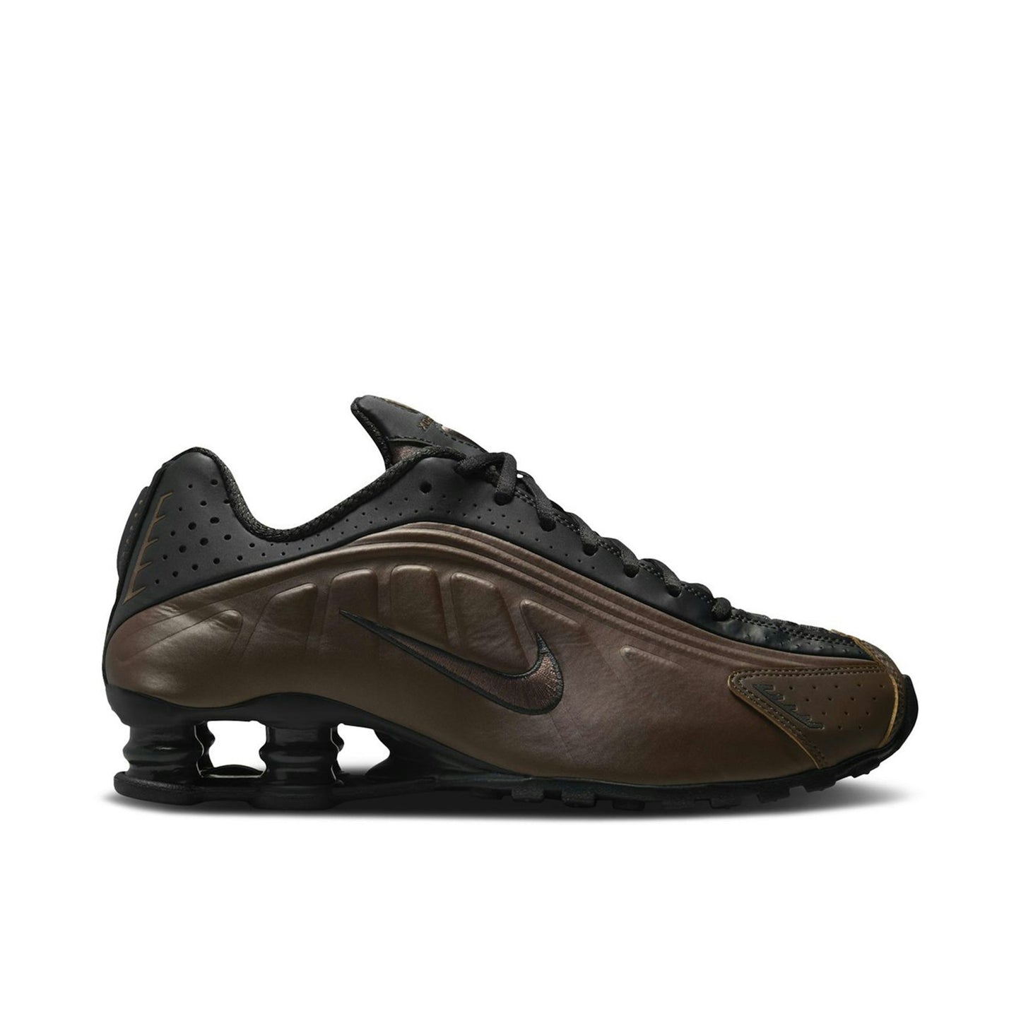 NIKE SHOX R4 IRONSTONE OFF NOIR WOMENS
