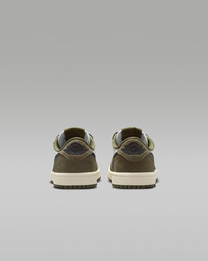 Air Jordan 1 Retro Low « Medium Olive et Blanc sommet »