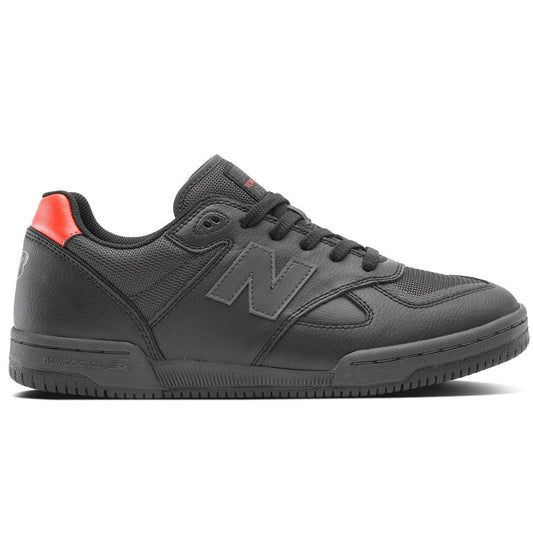 NEW BALANCE NUMERIC 'TOM KNOX 600' SKATE SHOES (BLACK / ORANGE)