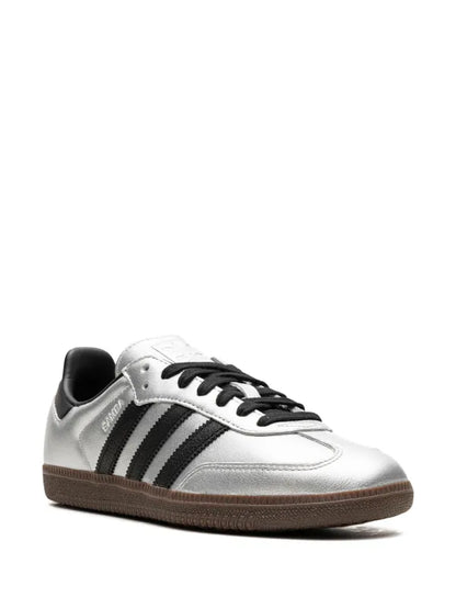 Adidas Samba OG 'Silver Métallic/Black/Gum'