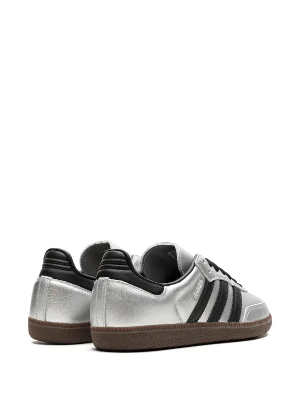 Adidas Samba OG 'Silver Métallic/Black/Gum'