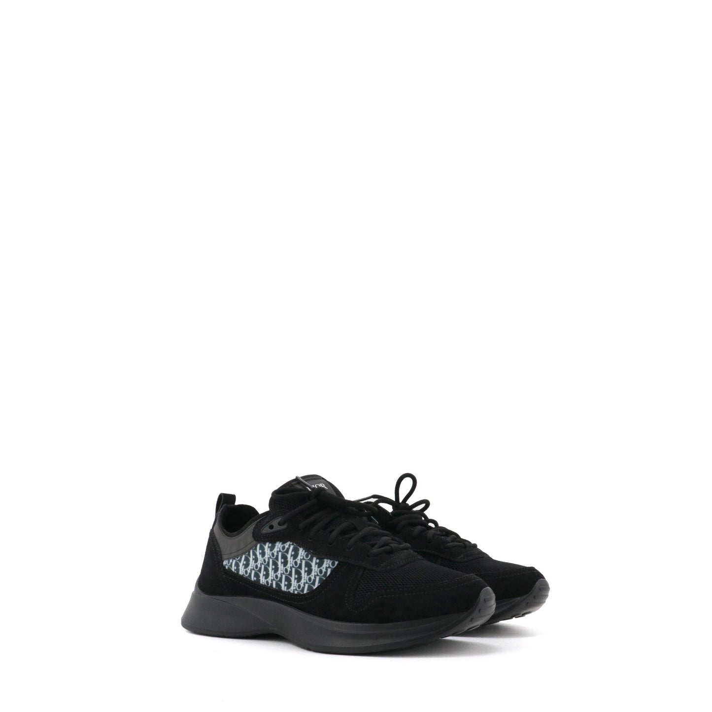 DIOR
Sneakers B25 Runner Suède Dior en toile oblique et daim noir