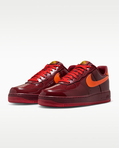 Nike Air Force 1 Low QS Patent "Dark Team Red