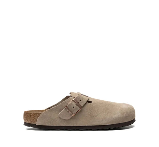 Birkenstock sandales sabots Boston en daim