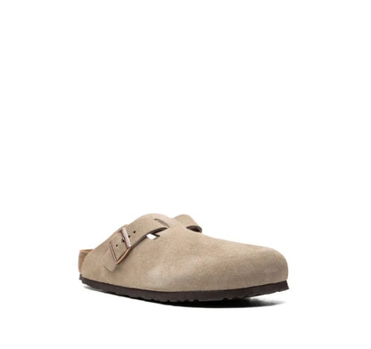 Birkenstock sandales sabots Boston en daim
