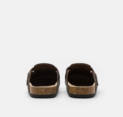Birkenstock sandales sabots Boston en daim