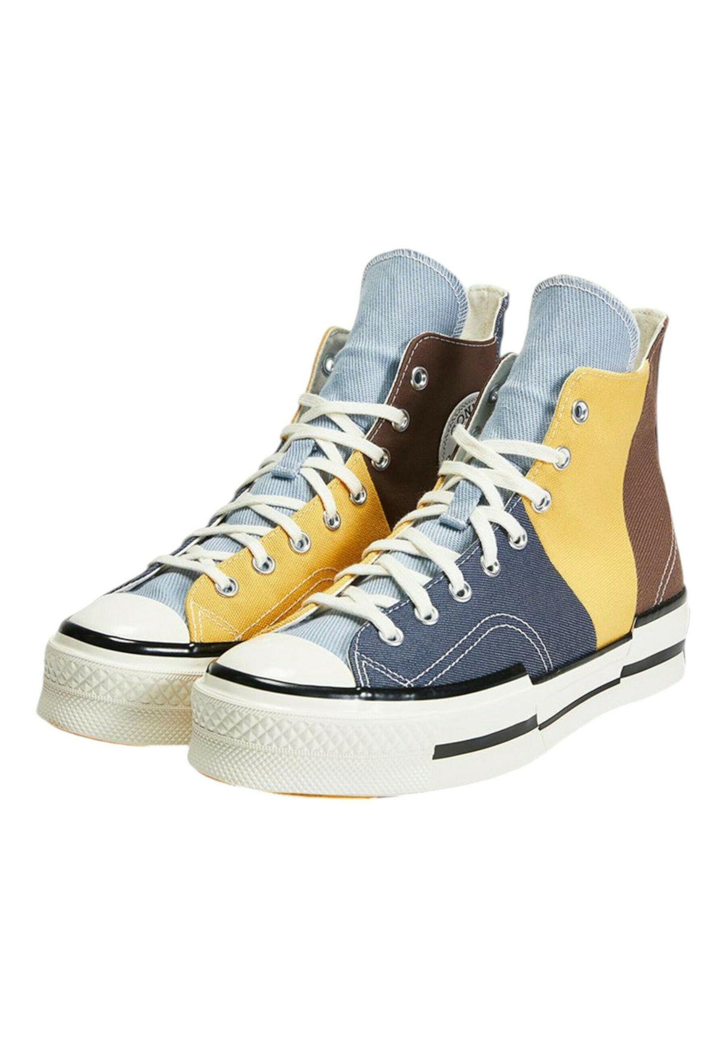 Converse CHUCK 70 PLUS HI SQUIRREL - Baskets montantes - brown-yellow-blue