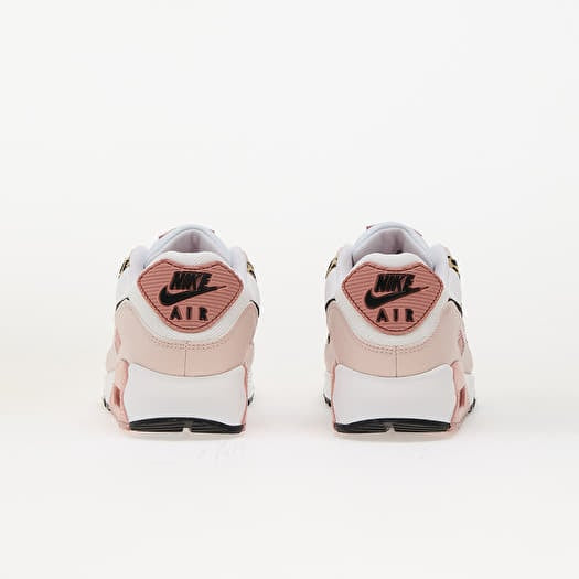 NIKE W AIR MAX 90
White/ Black-Silt Red-Rust Pink