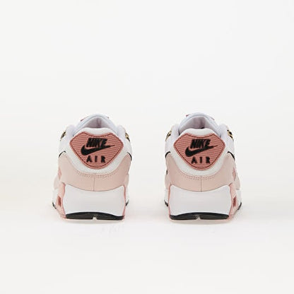 NIKE W AIR MAX 90
White/ Black-Silt Red-Rust Pink