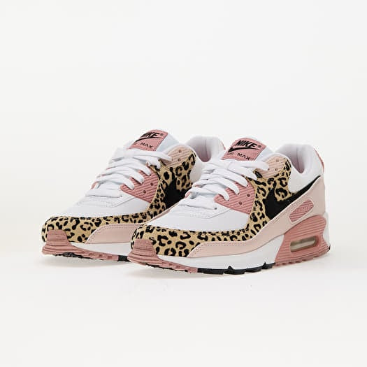 NIKE W AIR MAX 90
White/ Black-Silt Red-Rust Pink