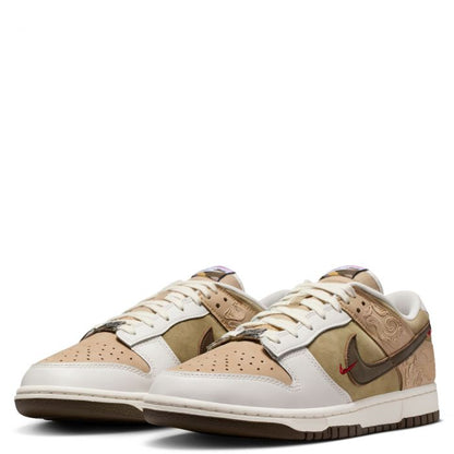 Nike DUNK LOW
Men – Linen/Dark Hazel-phantom-neutral Olive